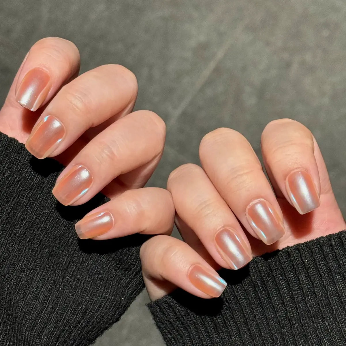 Chrome Nails Quadrate